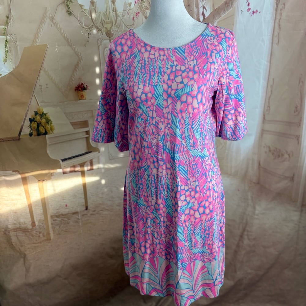 NEW Lilly Pulitzer Britton high Altitude Engineered Dress - Picture 3 of 12